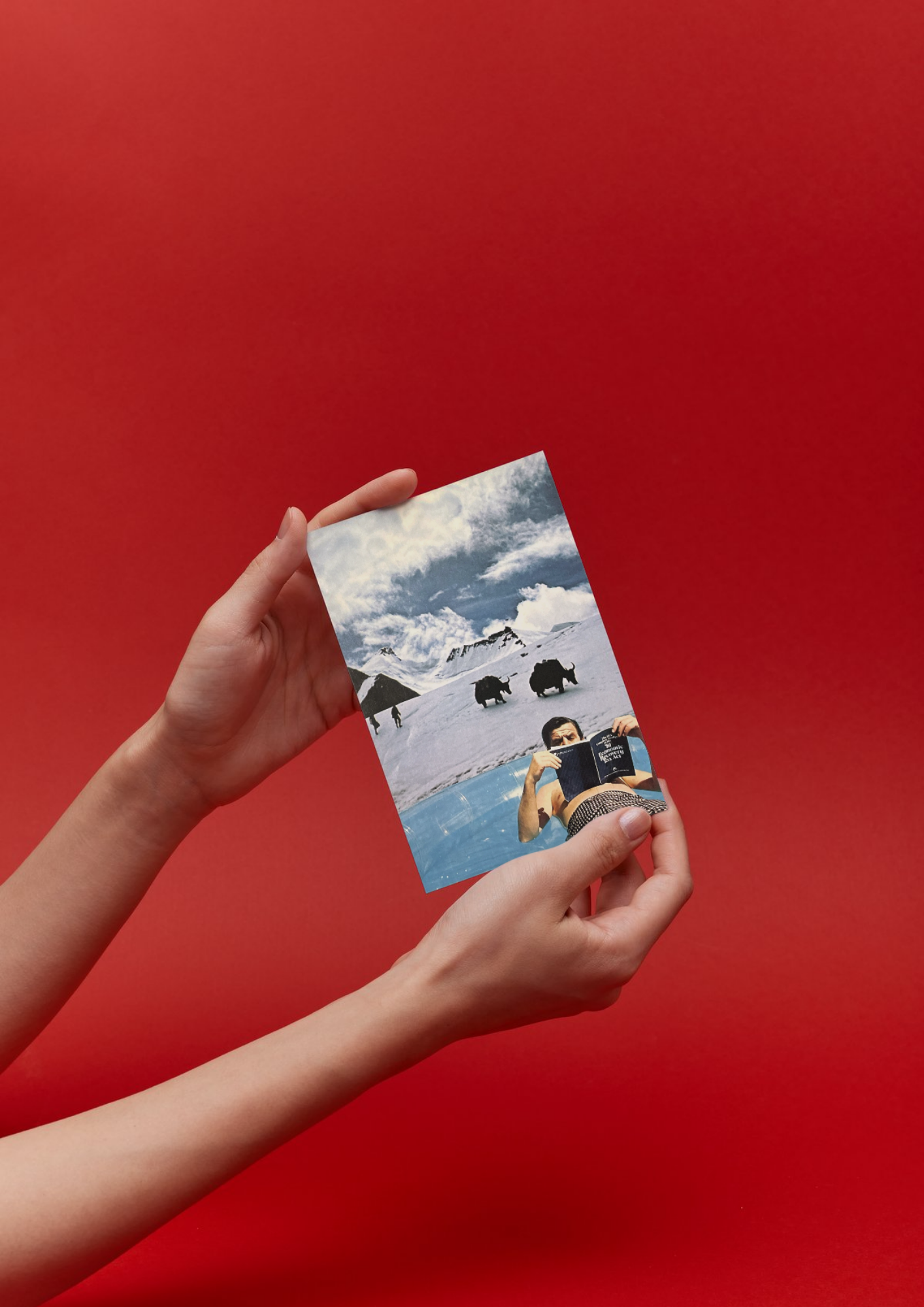 Collageprint 'Chilling'