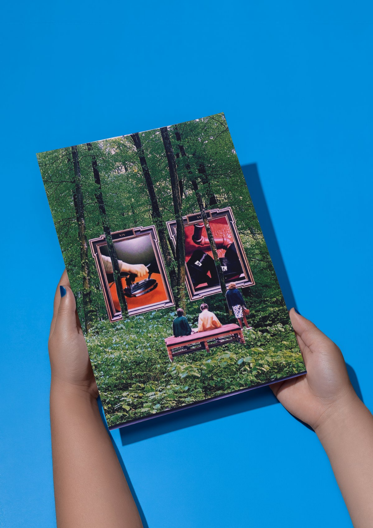 Collageprint 'Forest Museum'