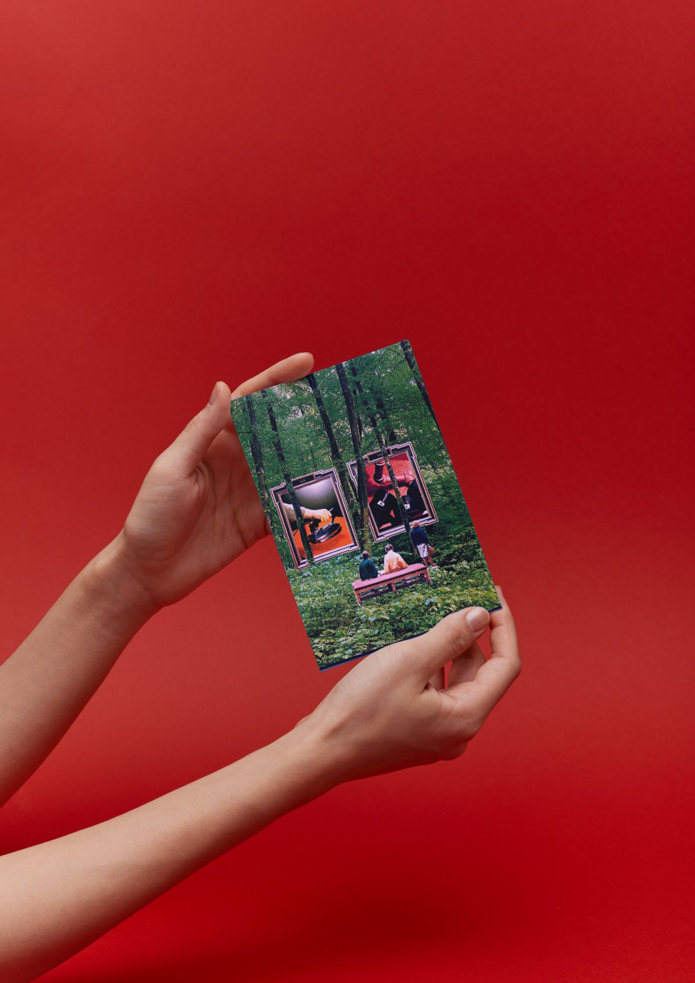 Collageprint 'Forest Museum'