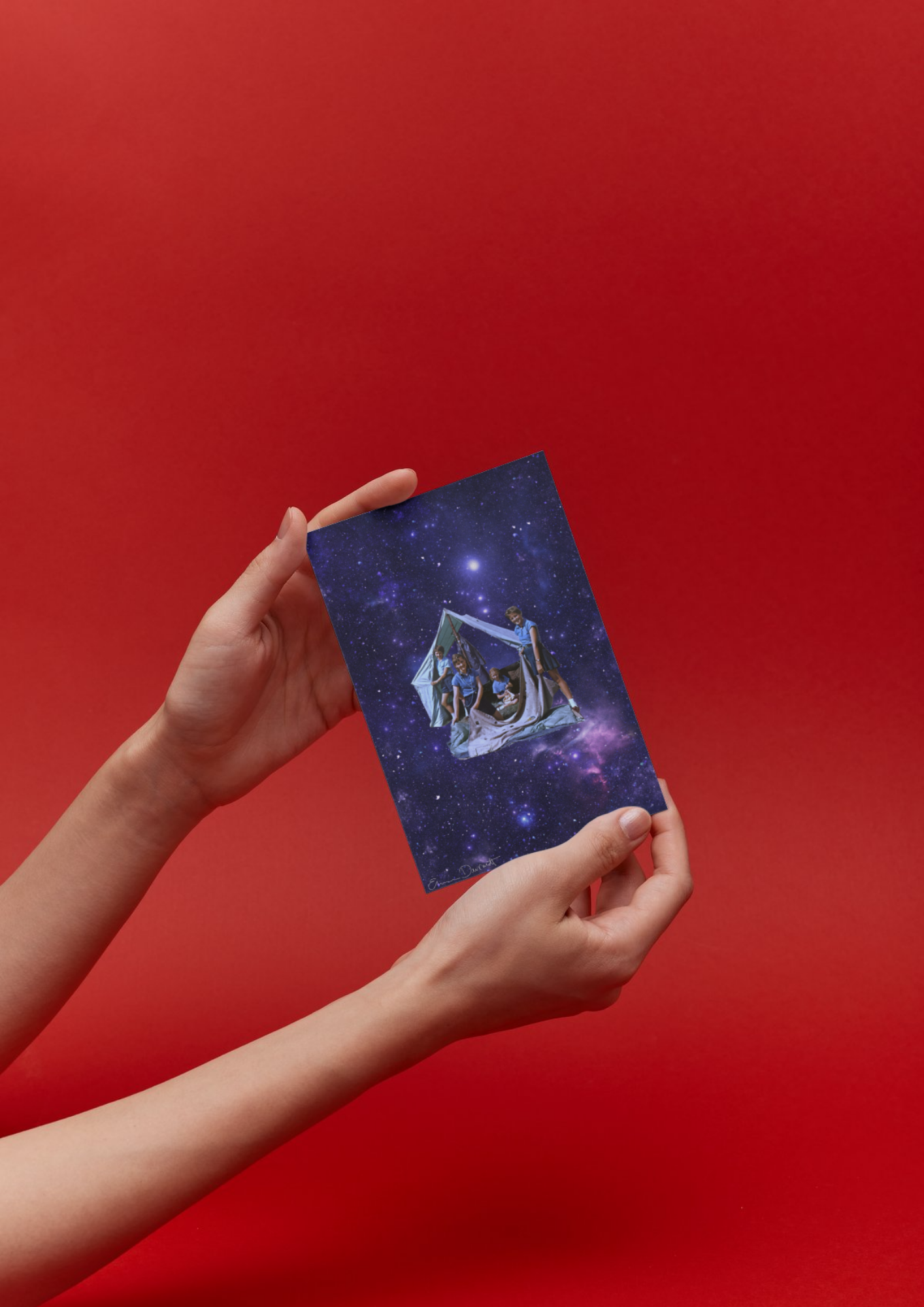 Collageprint 'Space Camp'