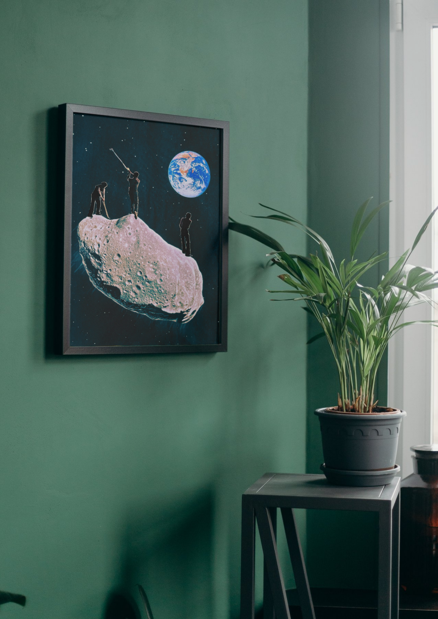 Collageprint 'World in One'