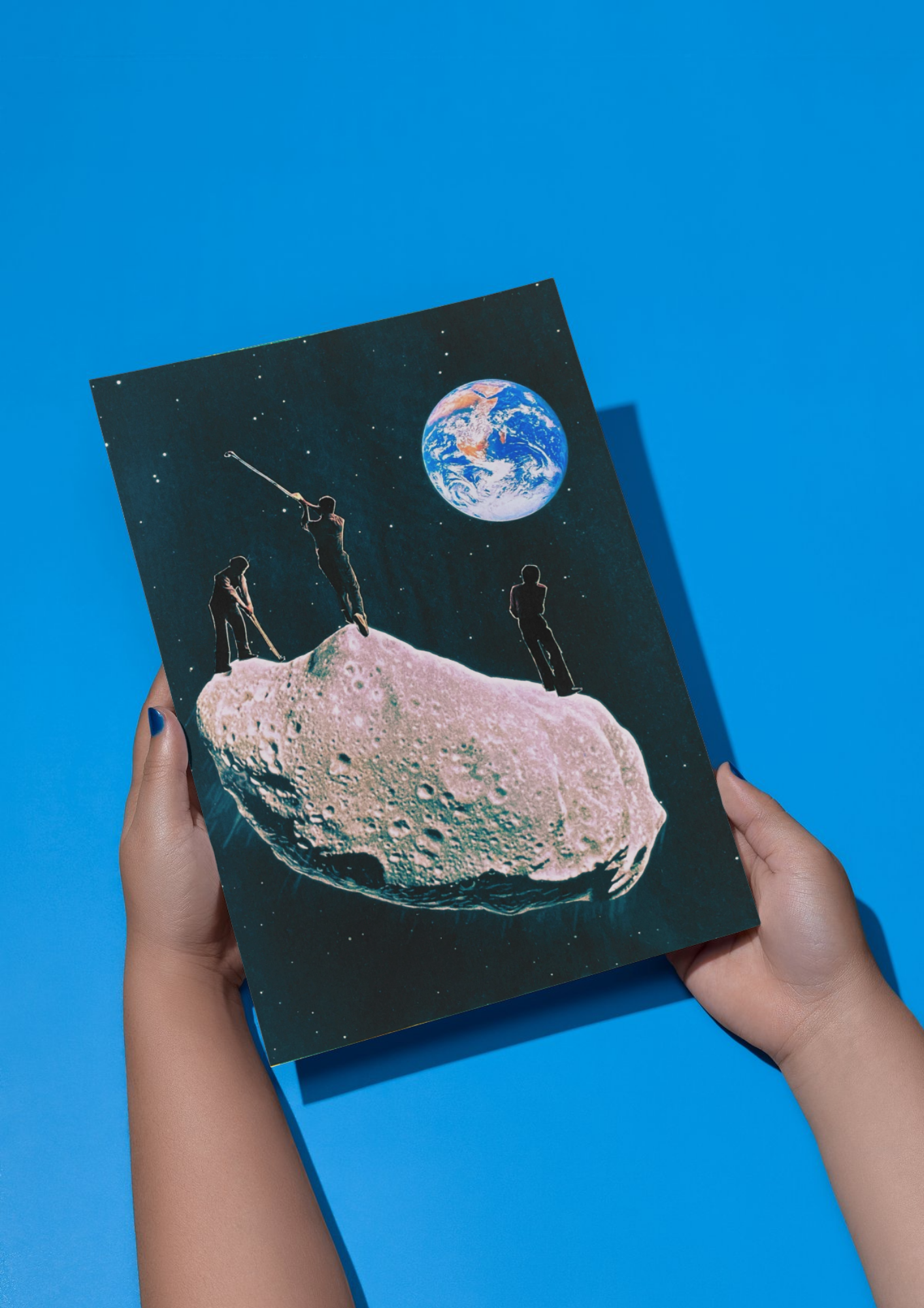 Collageprint 'World in One'