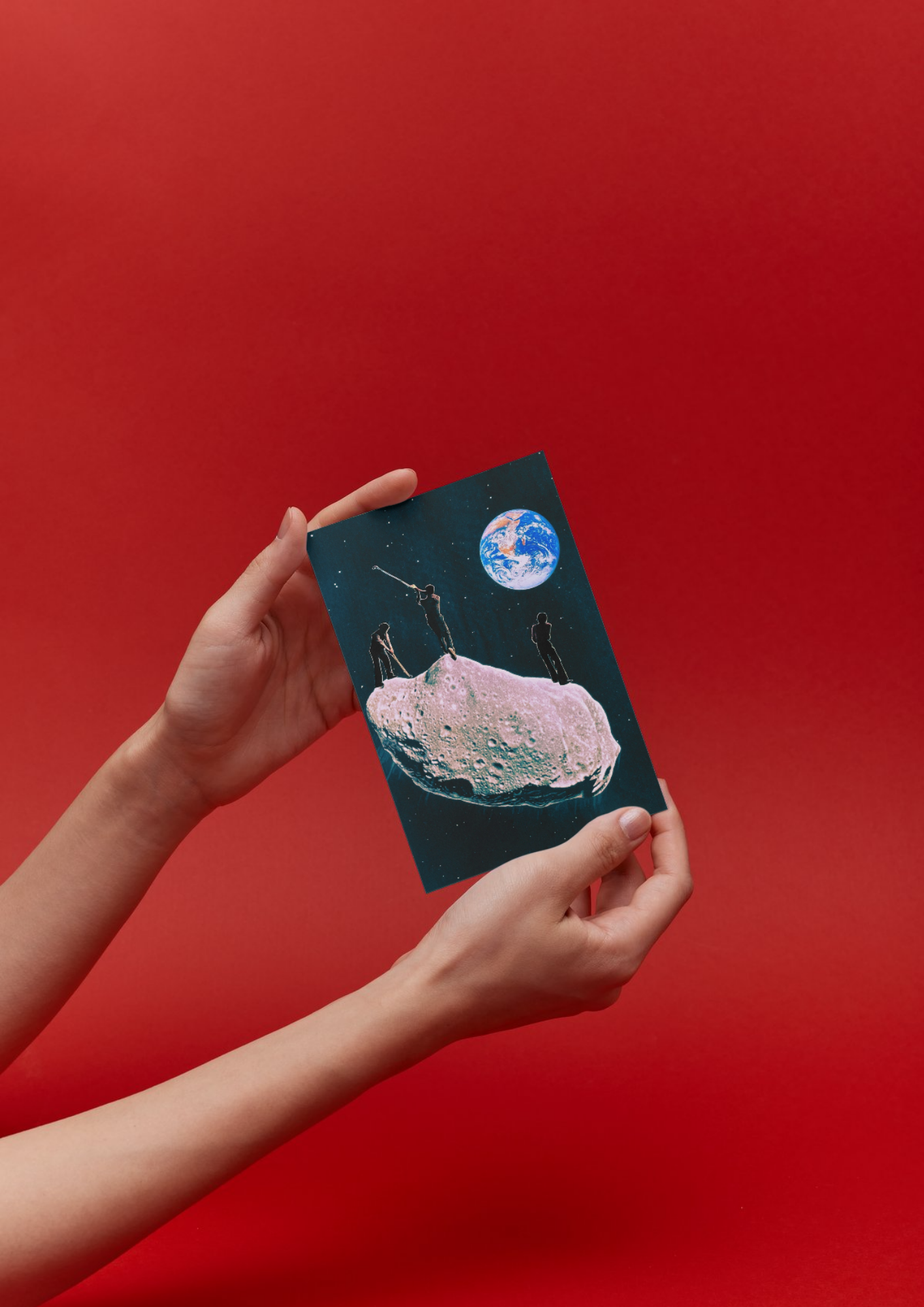 Collageprint 'World in One'