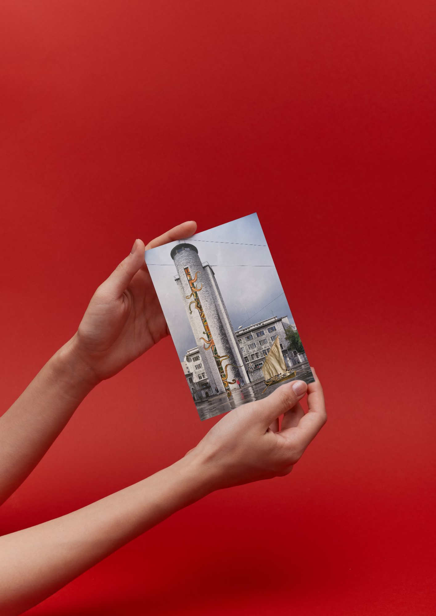 Collageprint 'Sail Away'