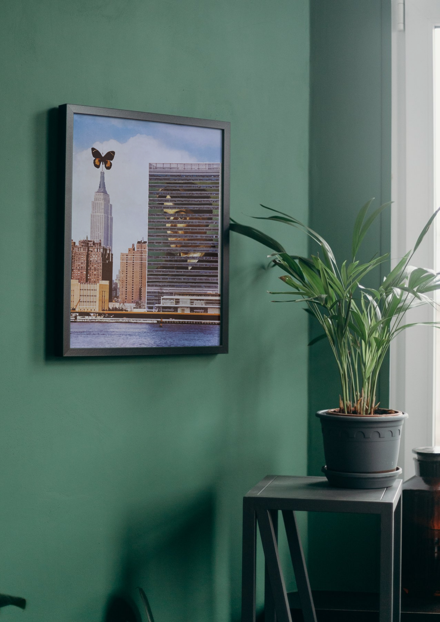 Collageprint 'Butterspy'