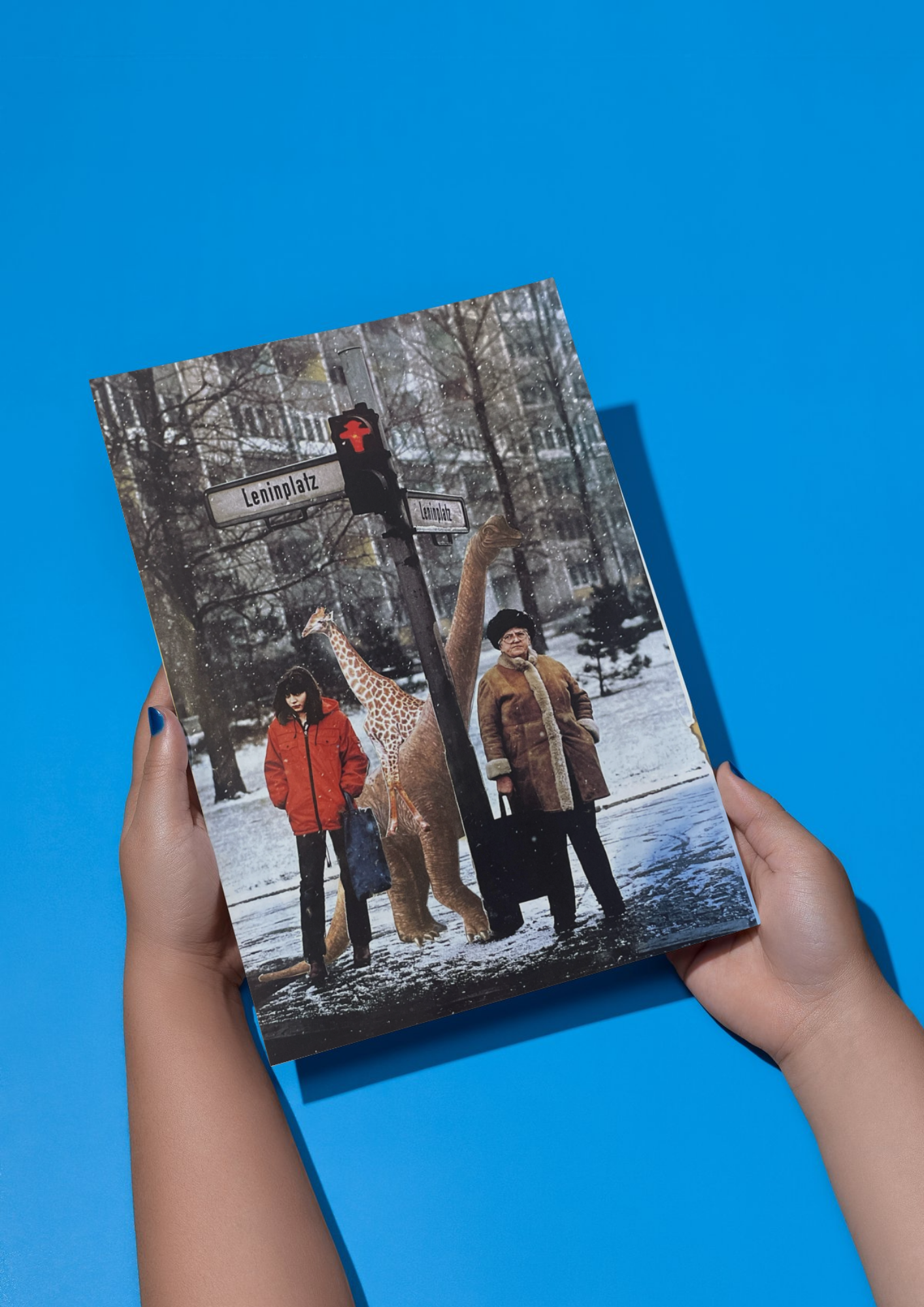 Collageprint 'Leninplatz'